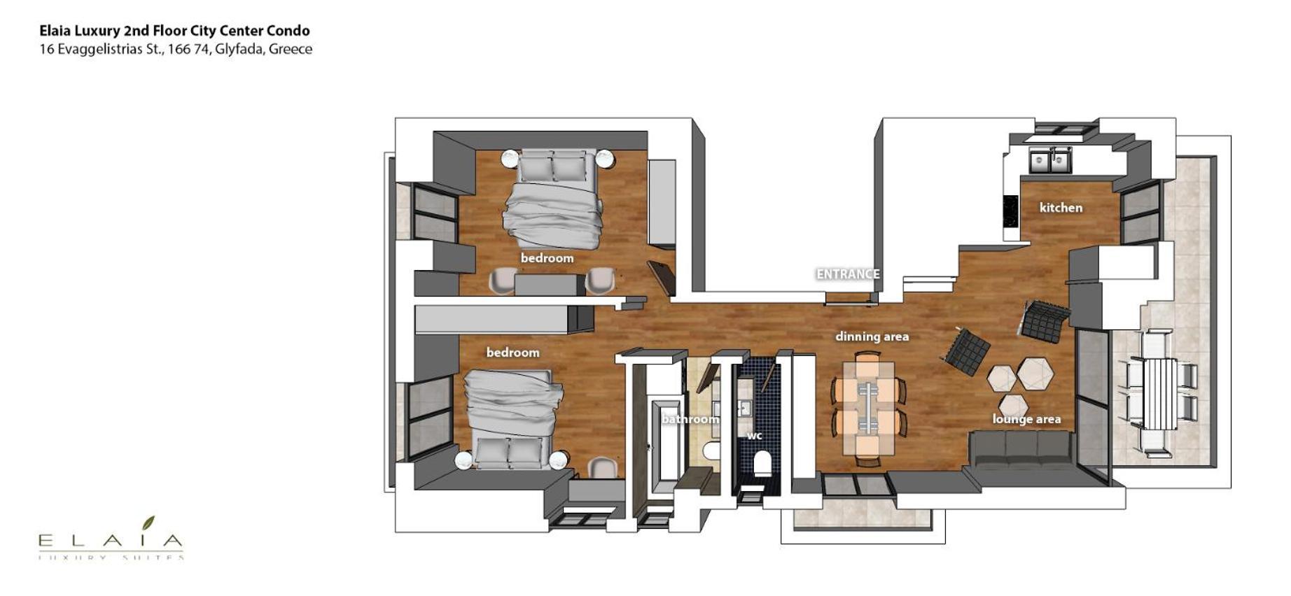 Elaia Luxury Condo Glyfada Athen Exterior foto